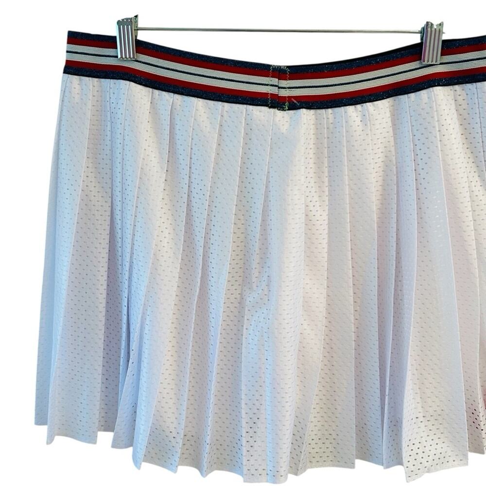 Rally Club White Pleated Skort Skirt Pickleball Tennis XL - Picture 5 of 11